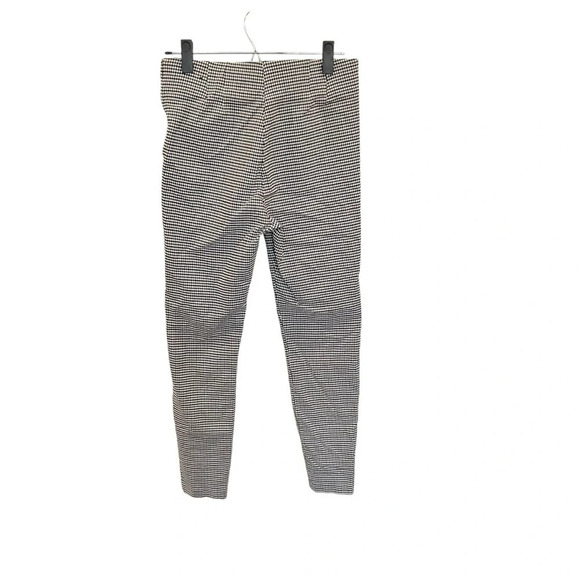 Zara Women’s Gingham Fitted Side Zip Trousers in Black/Brown/White Size L - Picture 8 of 10